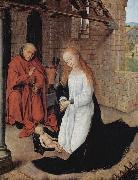 Hans Memling Christi Geburt oil painting artist